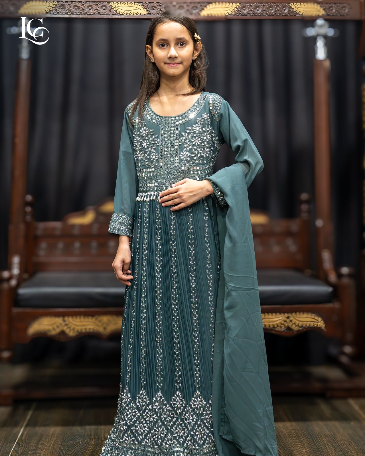 Long Kids Fancy Suit